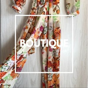 Hampton’s Boutique Floral Jumpsuit
